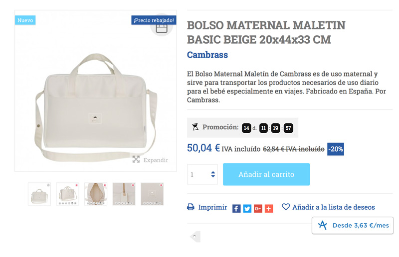 rebajas cambrass bolsos